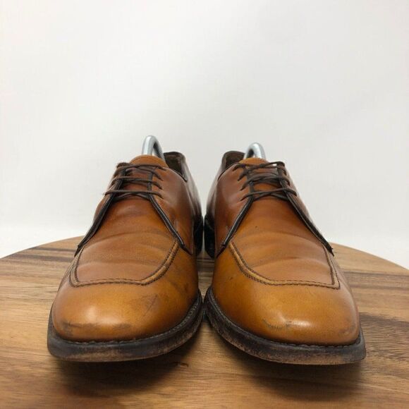 Allen Edmonds Bond Street Men’s Cap-Toe Leather Oxfords Size 11.5 AAA Walnut main image 9